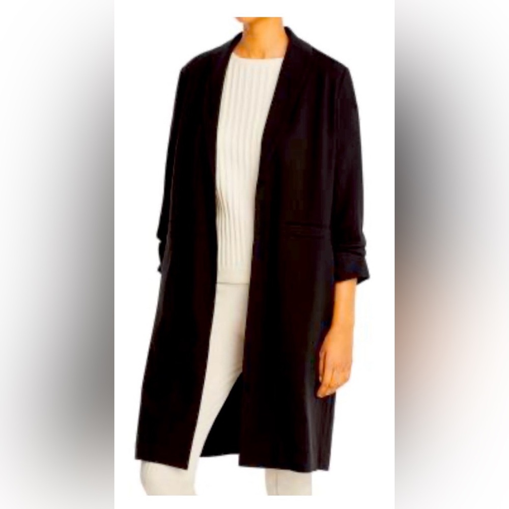 Truth by Republic / Long Black Dress Coat - S